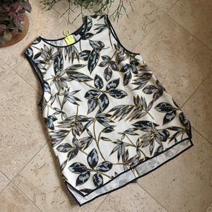 J. Crew Sleeveless Cotton Top  (NEW)